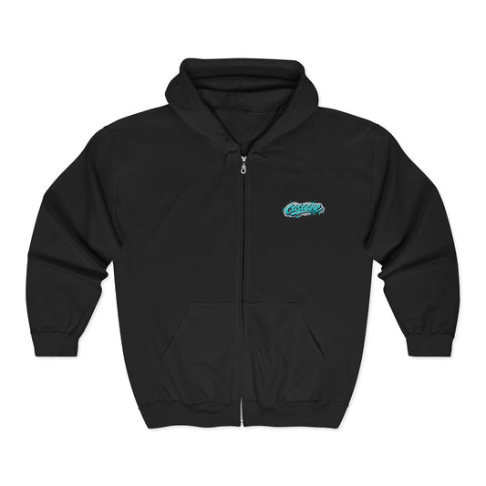 Unisex Heavy Blend™ Full Zip black edition No.3